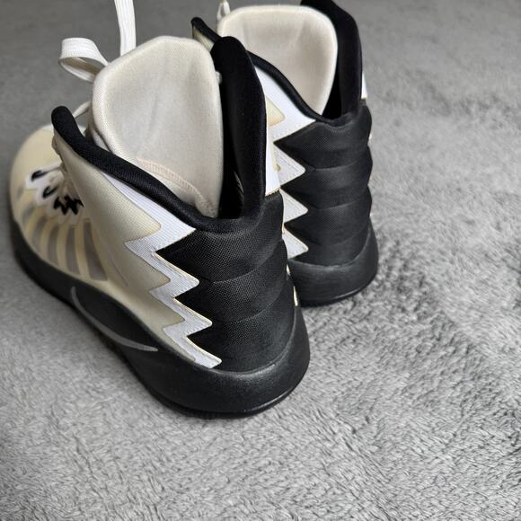 Nike Zoom Hyperdunk Basketball Hi Top Shoes Mens 12.5 white/black EUC Lace Up - Picture 5 of 8